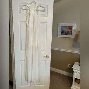 White Lulu Maxi Dress